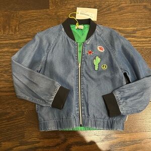 Paul Smith Kids Denim Jacket with Patches 6y